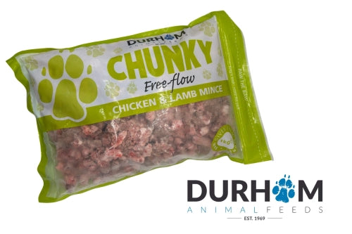 Durham Raw Free Flow Chicken & Lamb 80-10-10